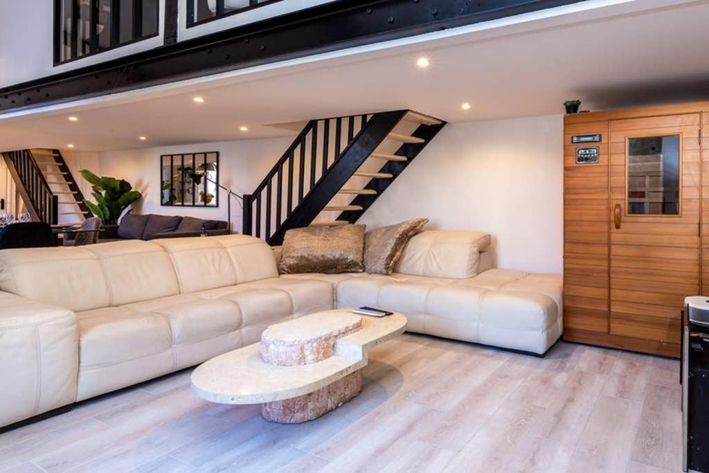 Penthouse Loft 5Min Palais Des Festivals And Beach Terrace View On Castle Cannes Exterior photo