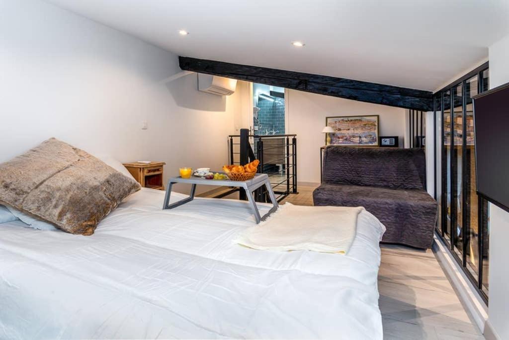 Penthouse Loft 5Min Palais Des Festivals And Beach Terrace View On Castle Cannes Exterior photo