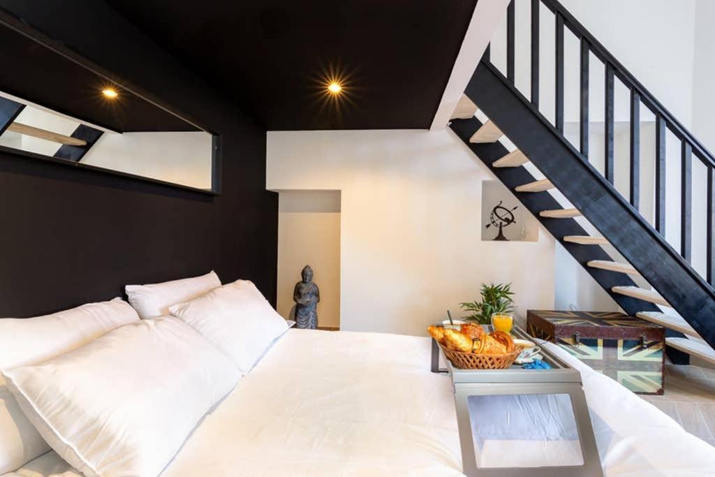 Penthouse Loft 5Min Palais Des Festivals And Beach Terrace View On Castle Cannes Exterior photo