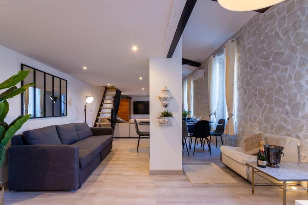 Penthouse Loft 5Min Palais Des Festivals And Beach Terrace View On Castle Cannes Exterior photo